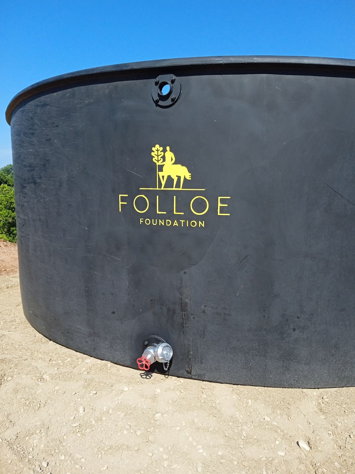Fire Protection Tank Donation